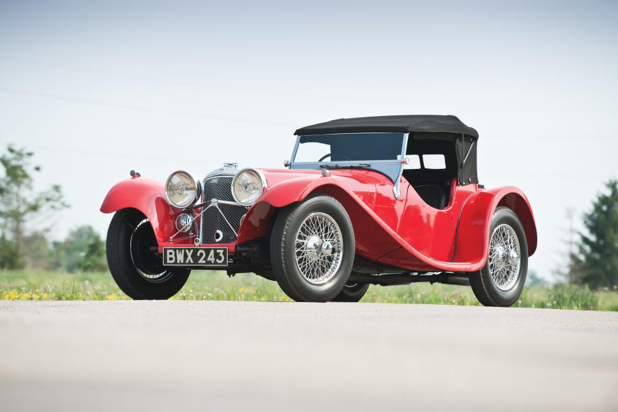  Jaguar SS100 3&frac12;-Litre Roadster 1937 года  (фото 1 из 30)
